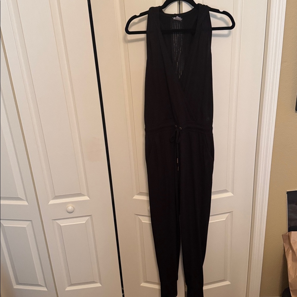 Splendid Elegant Black track jumpsuit